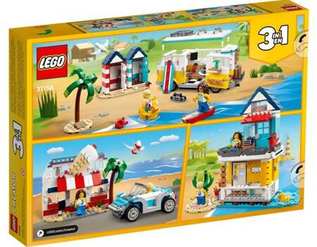 Klocki LEGO Creator 31138 Kamper na plaży 3w1