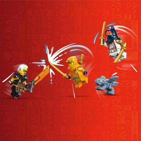 Klocki Ninjago 71792 Mech Sory zmieniający się w motocykl wyścigowy