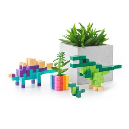 Klocki Pixio Green Dinosaur 12 | Color Series | Pixio®