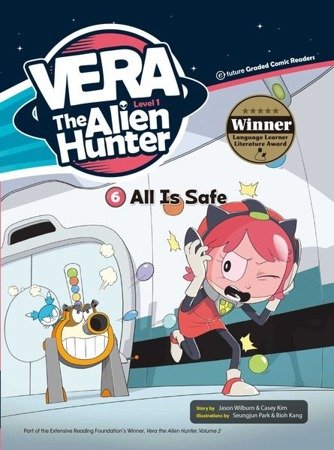 Komiks dla dzieci po angielsku Vera The Alien Hunter Level 1 Część 6