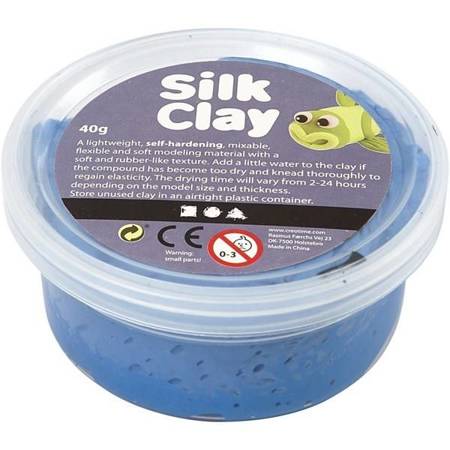 Masa Silk Clay Niebieska 40 g