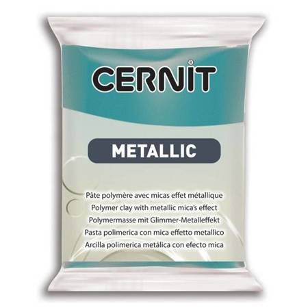 Modelina Cernit Metaliczna Turkusowa 56g