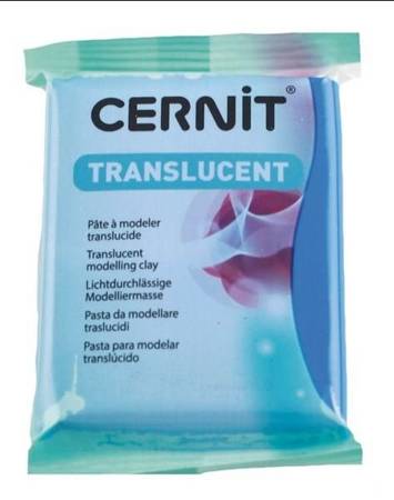 Modelina Cernit Transp. Szafirowa 56 g