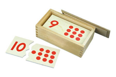 Moyo Montessori | Numery i kropki - puzzle MAT0125_M077