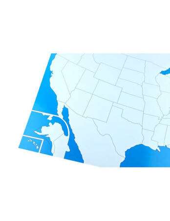 Moyo Montessori | USA - mapa kontrolna bez podpisów GEOP0071_G006-2