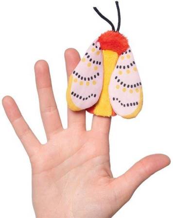Pacynki na palce Motyle zestaw Natural Historian 218460-Manhattan Toy, zabawa w teatrzyk