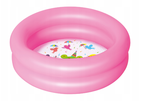 Piaskownica basenik nadmuchiwany różowy