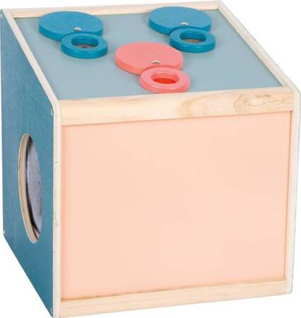 Pudełko zgadywanka pudełko wrażeń zmysłowych Sensory Small Foot 12466 gry dotykowe