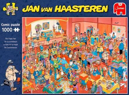 Puzzle komiksowe Jan van Haasteren 1000 elementów Magiczny jarmark