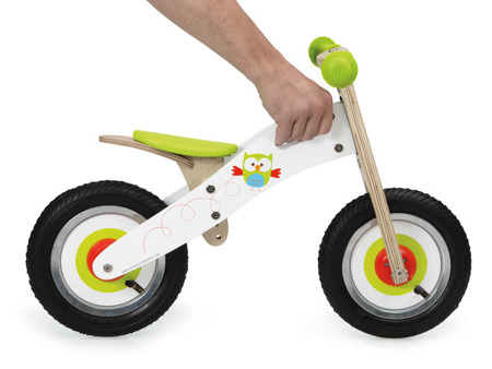 Rowerek biegowy Sowa dla dzieci 2+ Scratch