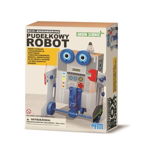 Ruchome konstrukcje z kartonu - Robot