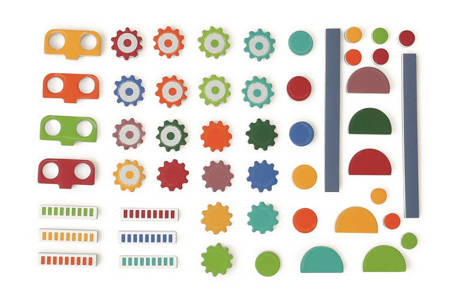 Scratch, magnetyczna układanka - kształty i kolory Roboty