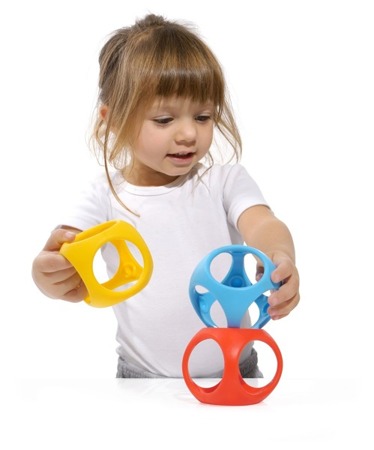 Silikonowa zabawka kreatywna Oibo 3 pack - kolory monochromatyczne