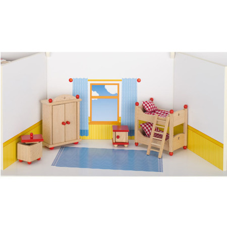 Sypialnia dziecięca do domu dla lalek, GOKI-51953
