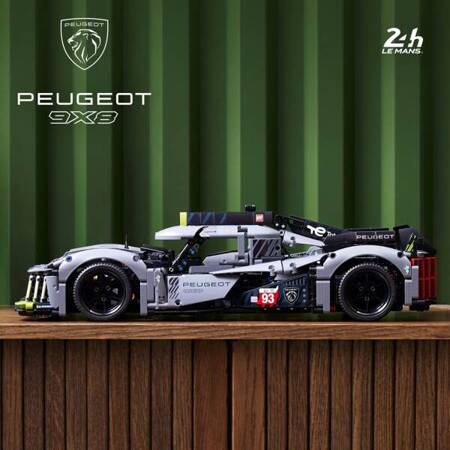 Technic 42156 PEUGEOT 9X8 24H Le Mans Hybrid Hypercar
