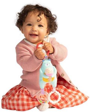 Zawieszka do wózka Niedźwiedź Cherry Blossom 159730-Manhattan Toy, zabawki dla niemowląt