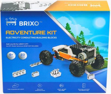 Zestaw rozszerzający Brixo 4X4 Off Roader Adventures do zestawu Lego 60387