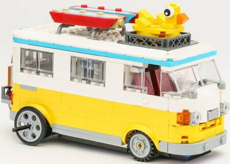 Zestaw rozszerzający Brixo Beach Camper Van do zestawu Lego 31138