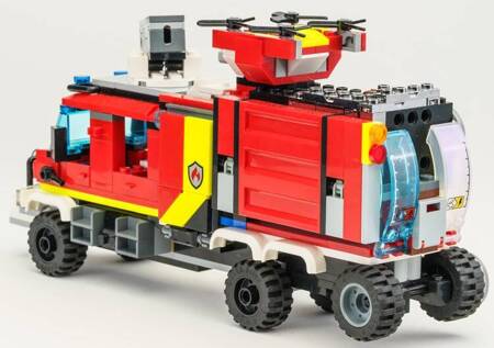 Zestaw rozszerzający Brixo Fire Truck do zestawu Lego 60374