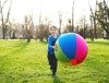 Magiczna Piłka balonowa XXL Tęczowa