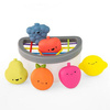 Zabawka STEM: sorter kubeczek z owocami, 6 mies.+, Sasssy