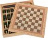 Zestaw gier 3w1 szachy warcaby i młynek 56953-Goki, gry planszowe dla dzieci